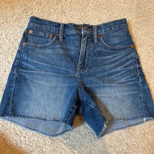 Madewell jean shorts